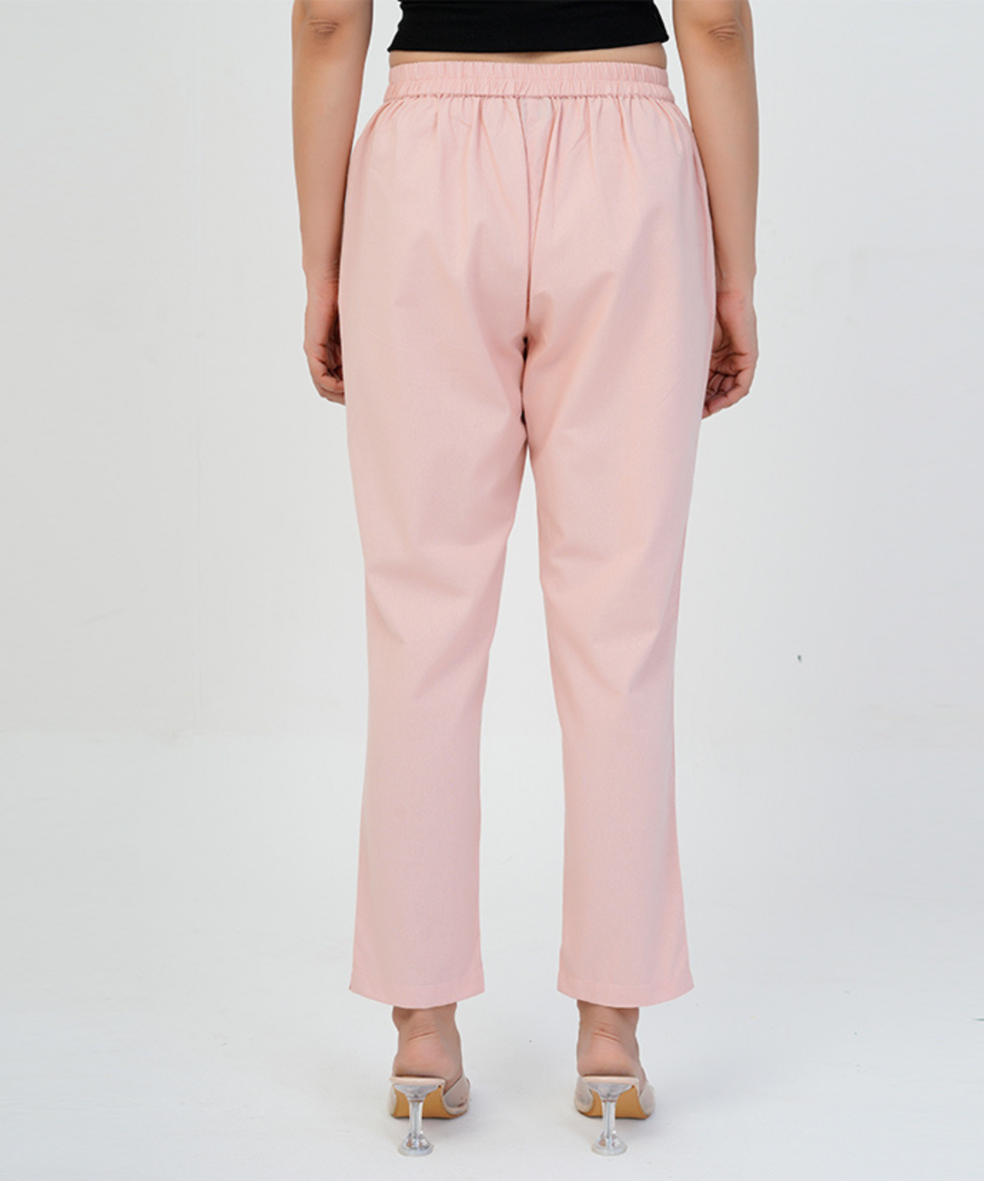 Silemen Pink Cotton Pant
