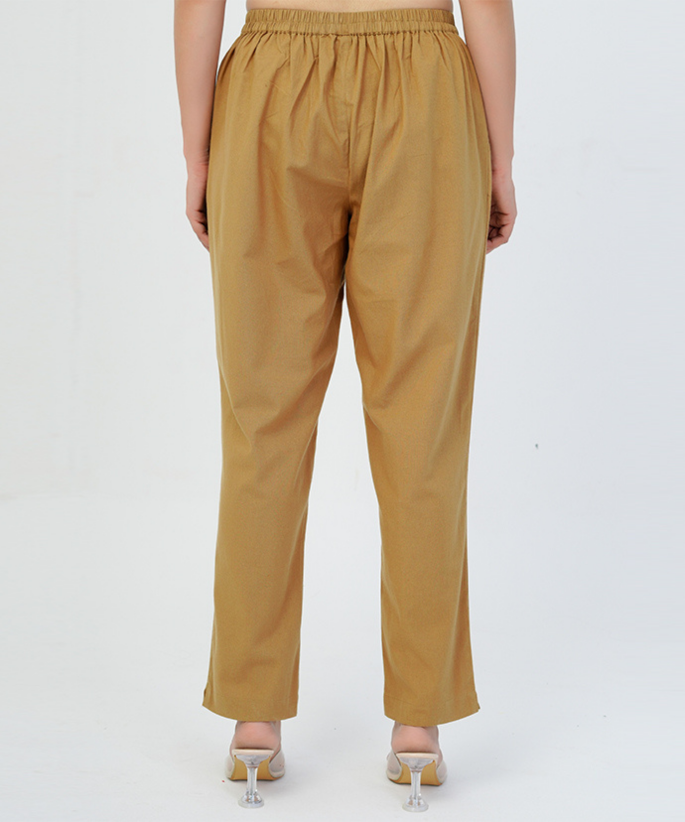 Coffee Brown Cotton Pant